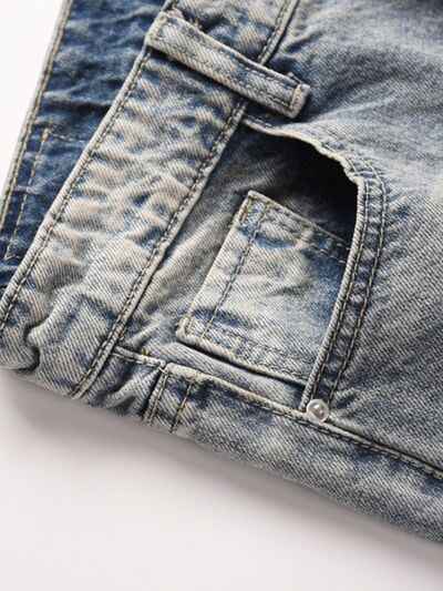 Men's Frayed Hem Bootcut Jeans - Damned Threads